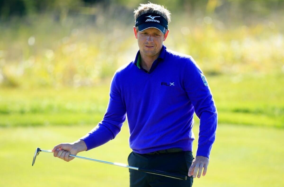 Luke Donald barely squeaked into the FedEx Cup playoffs.