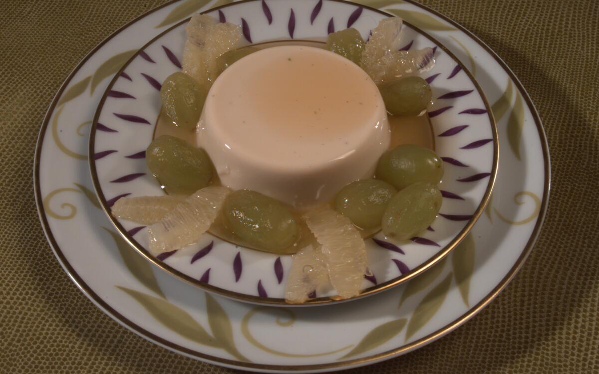 Palm Sugar Panna Cotta