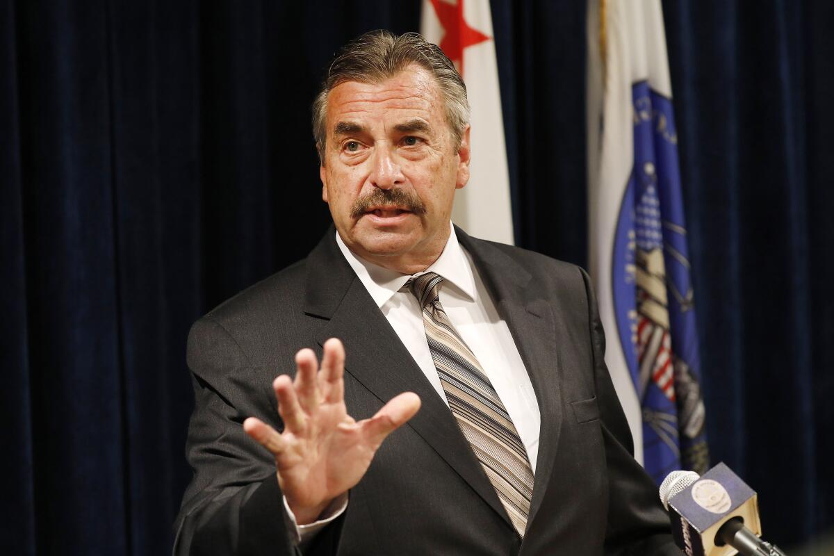 Former LAPD Chief Charlie Beck will lead the Chicago police force as the city continues searching for a permanent leader.
