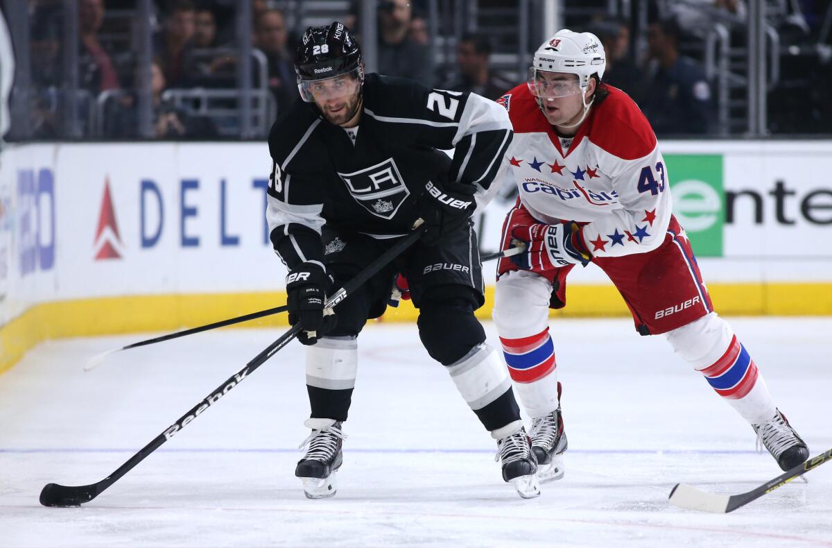 The Kings' Jarret Stoll is expected to make his return to the ice Thursday against the Edmonton Oilers for the first time since March 12 when he suffered a head injury.