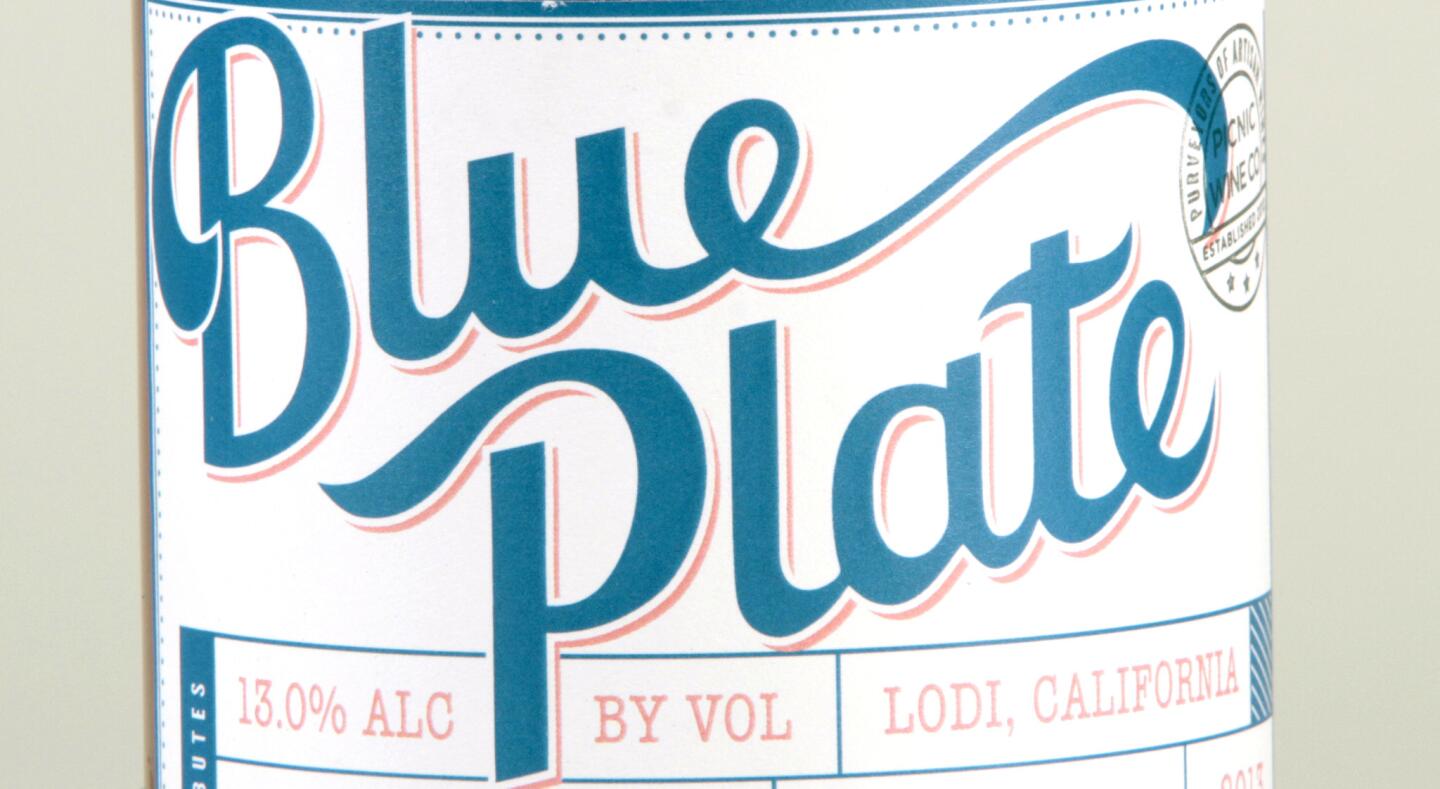 2013 Blue Plate Rose from Napa Valley