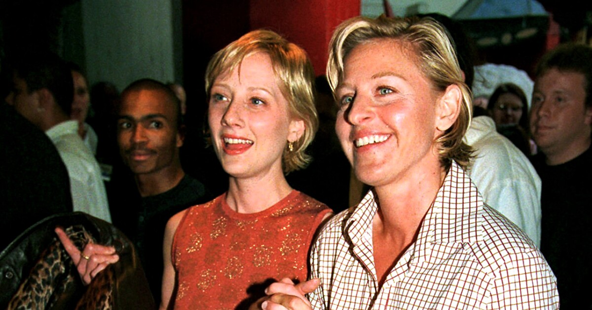 When Anne Heche and Ellen DeGeneres were suddenly the most famous LGBTQ couple
