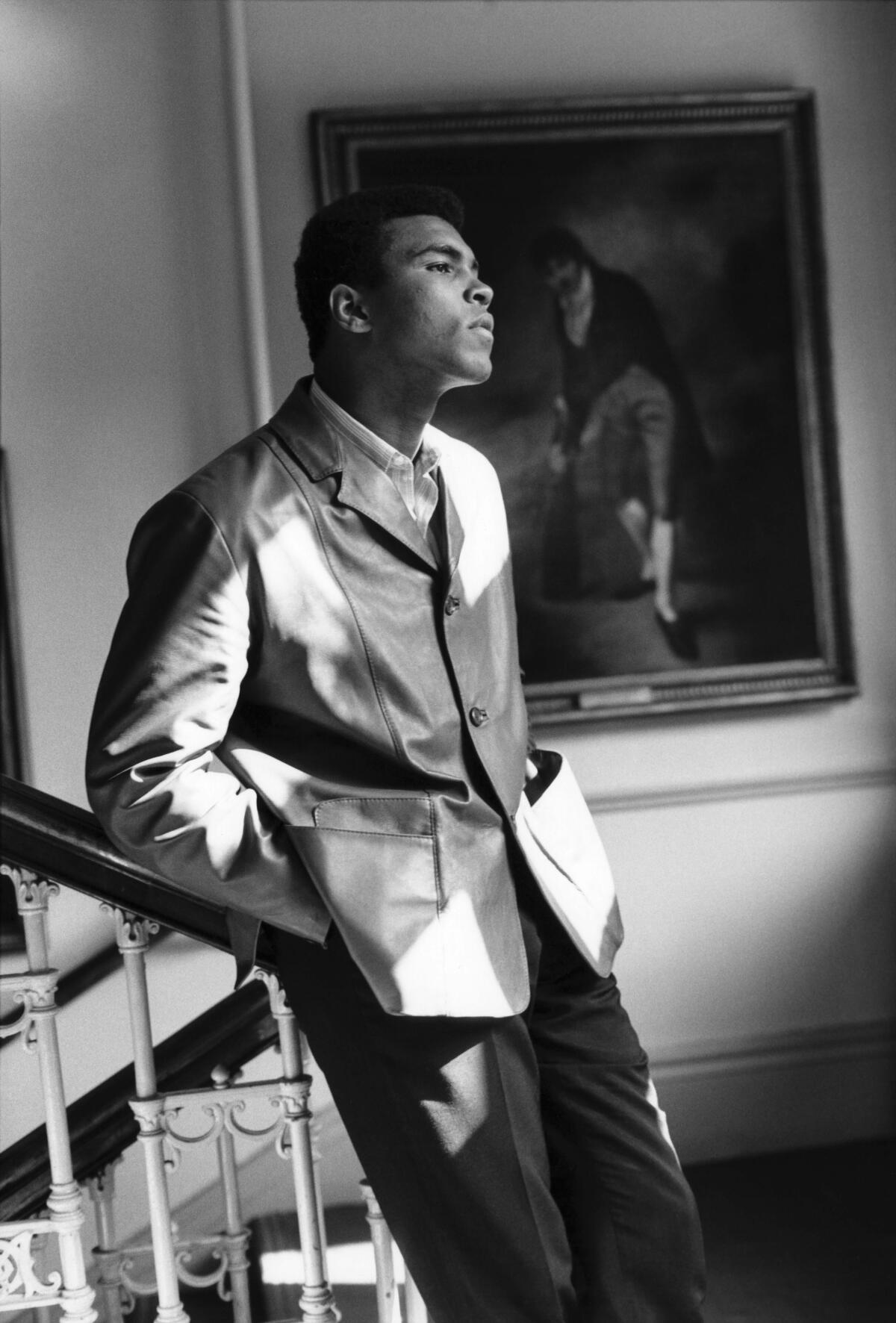 Gordon Parks' portrait of Muhammad Ali.