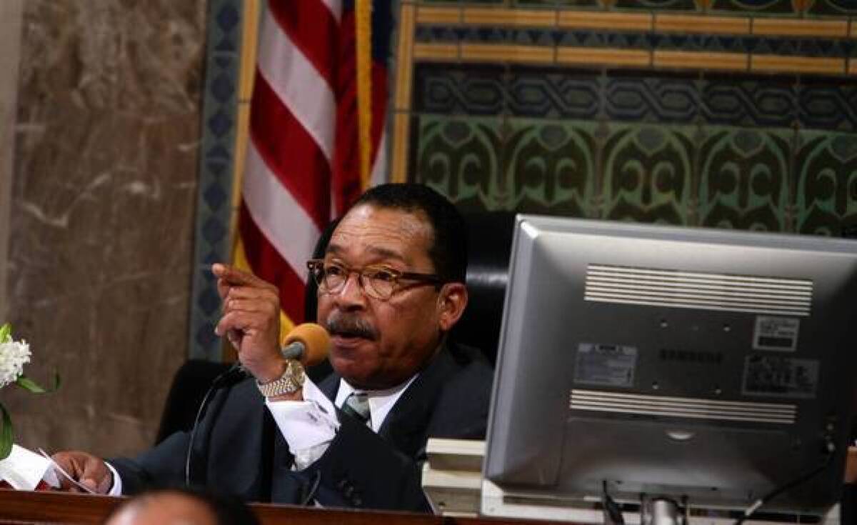 Council President Herb Wesson refused to say whether Chris Pak or his company had raised money for him. “Everybody has raised money for me,” he says.