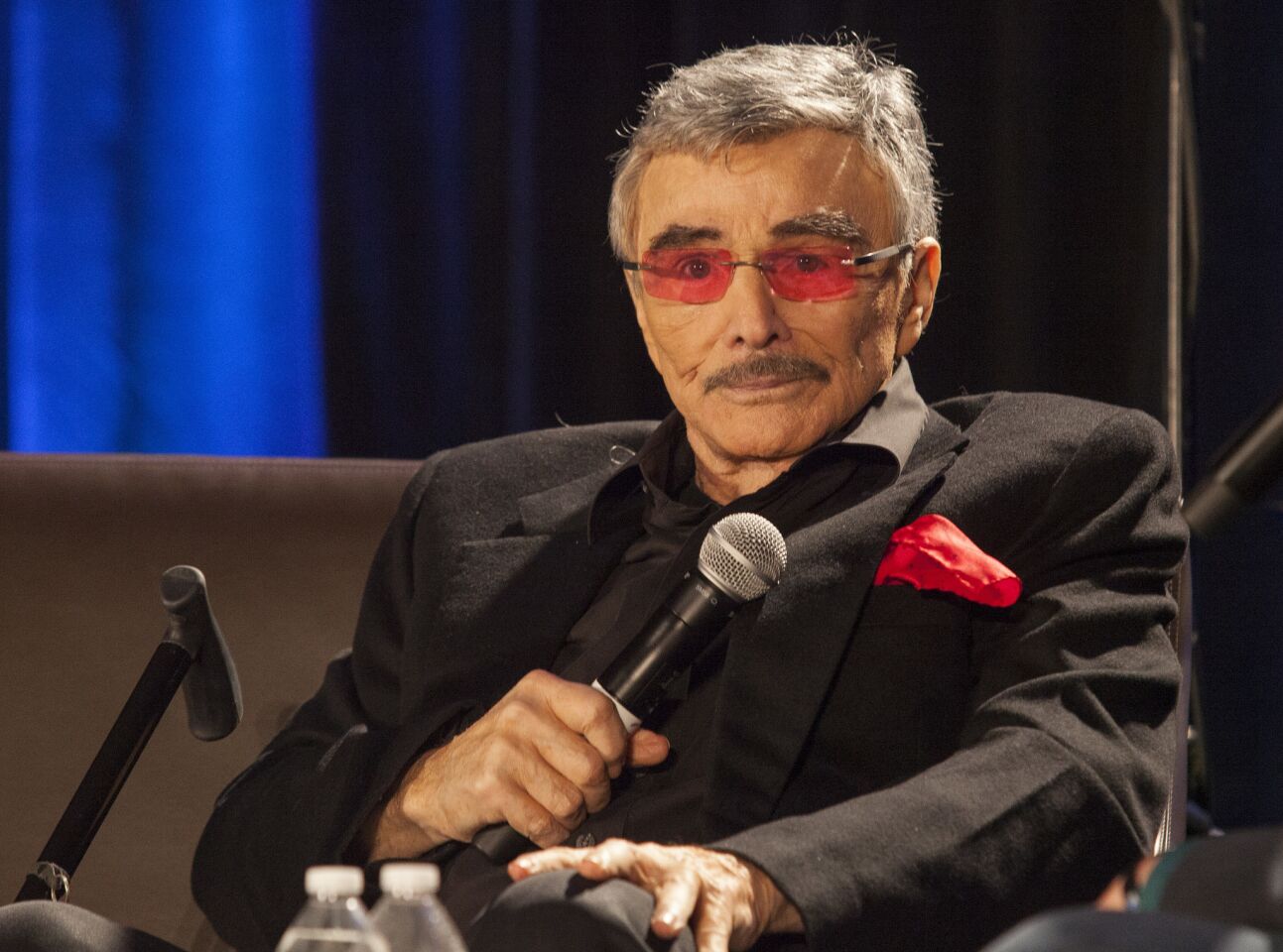 Burt Reynolds at the Wizard World Chicago Comic-Con on Aug. 22, 2015.