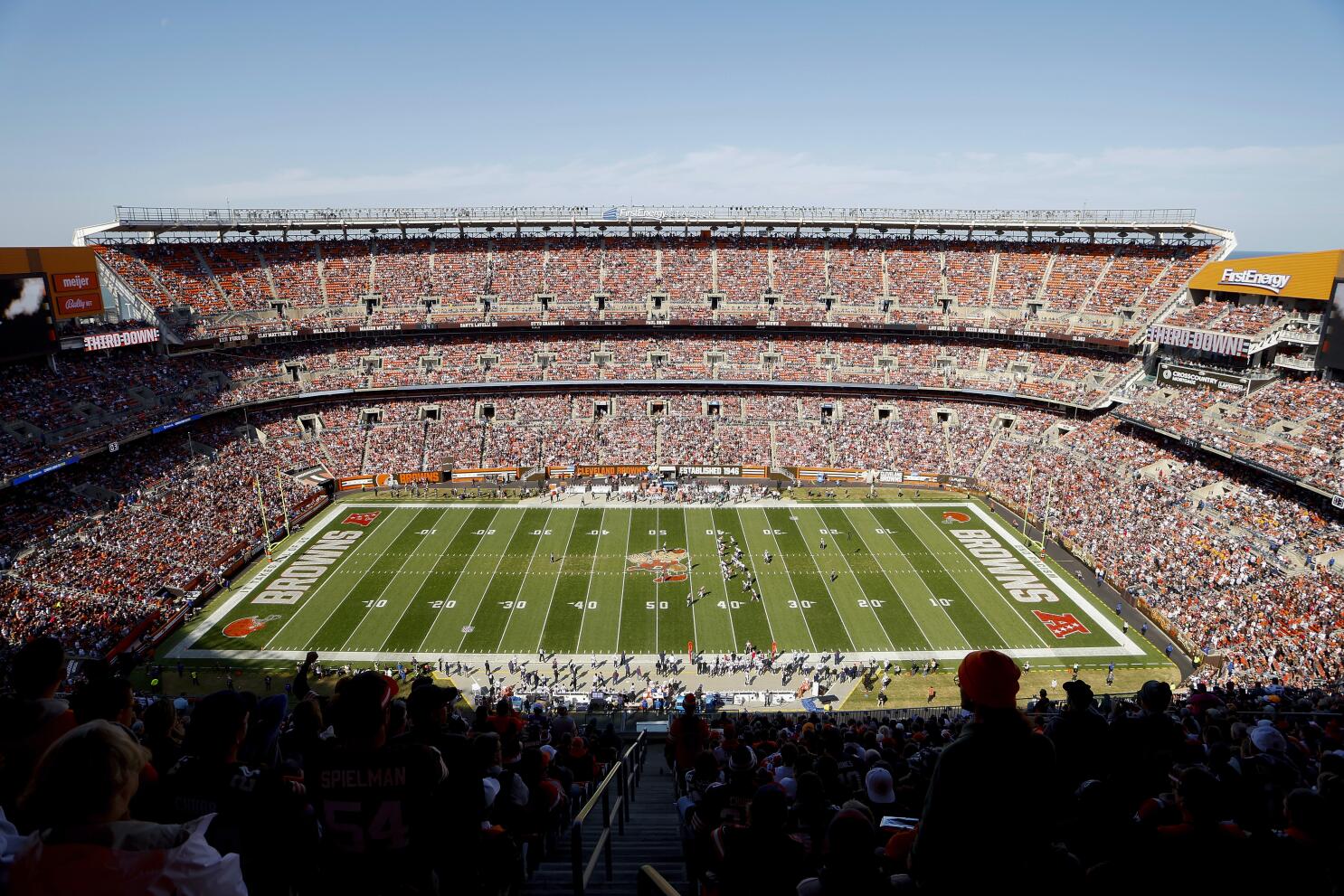 Vehicle driven on Browns' field; police investigating - The San Diego  Union-Tribune
