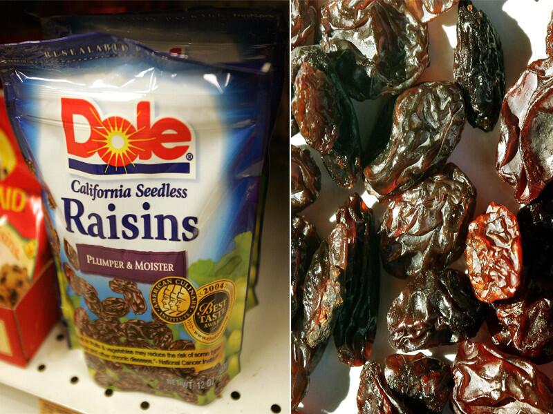 Worst: Raisins