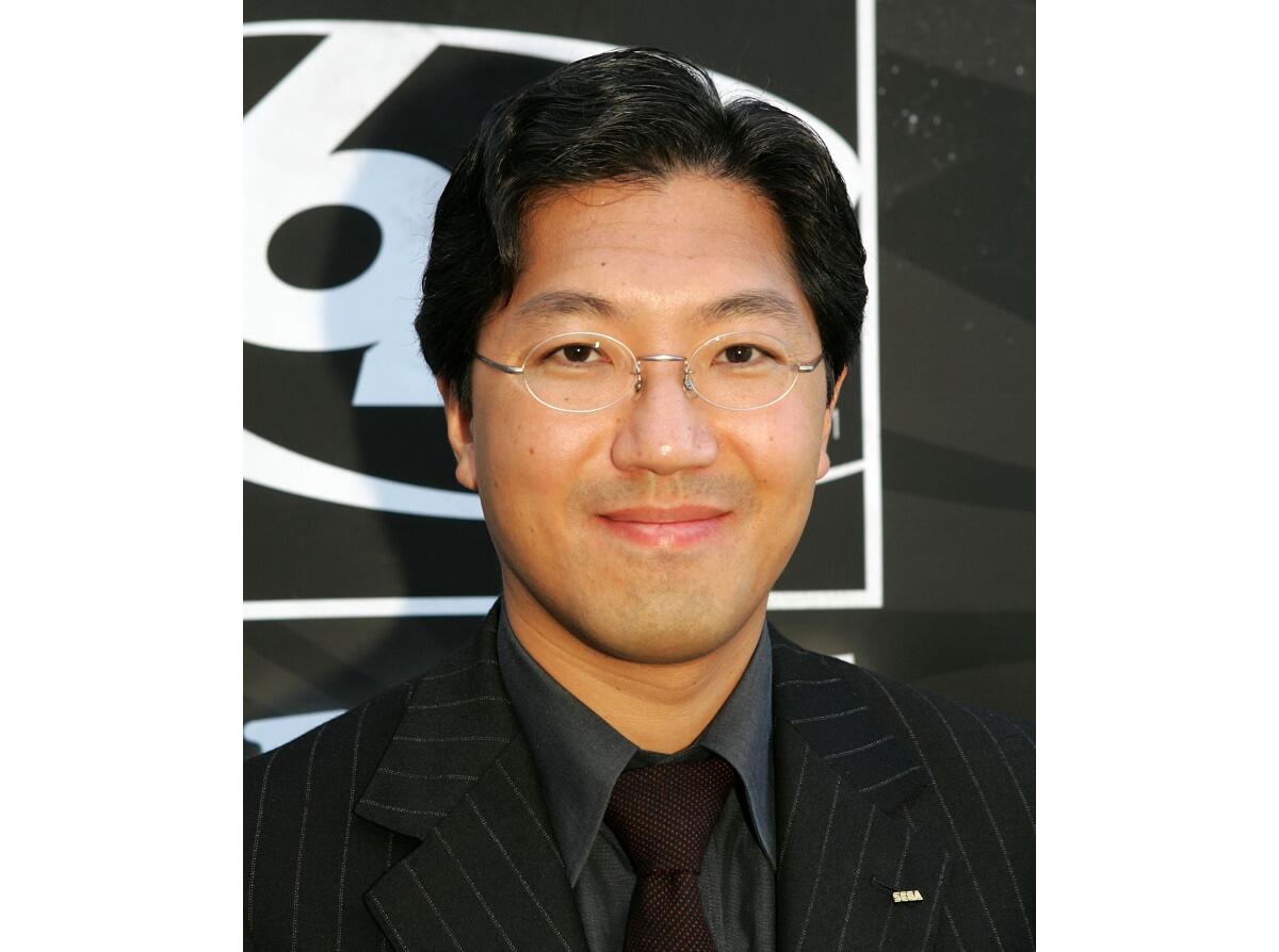 2005 photo of Yuji Naka in Hollywood.