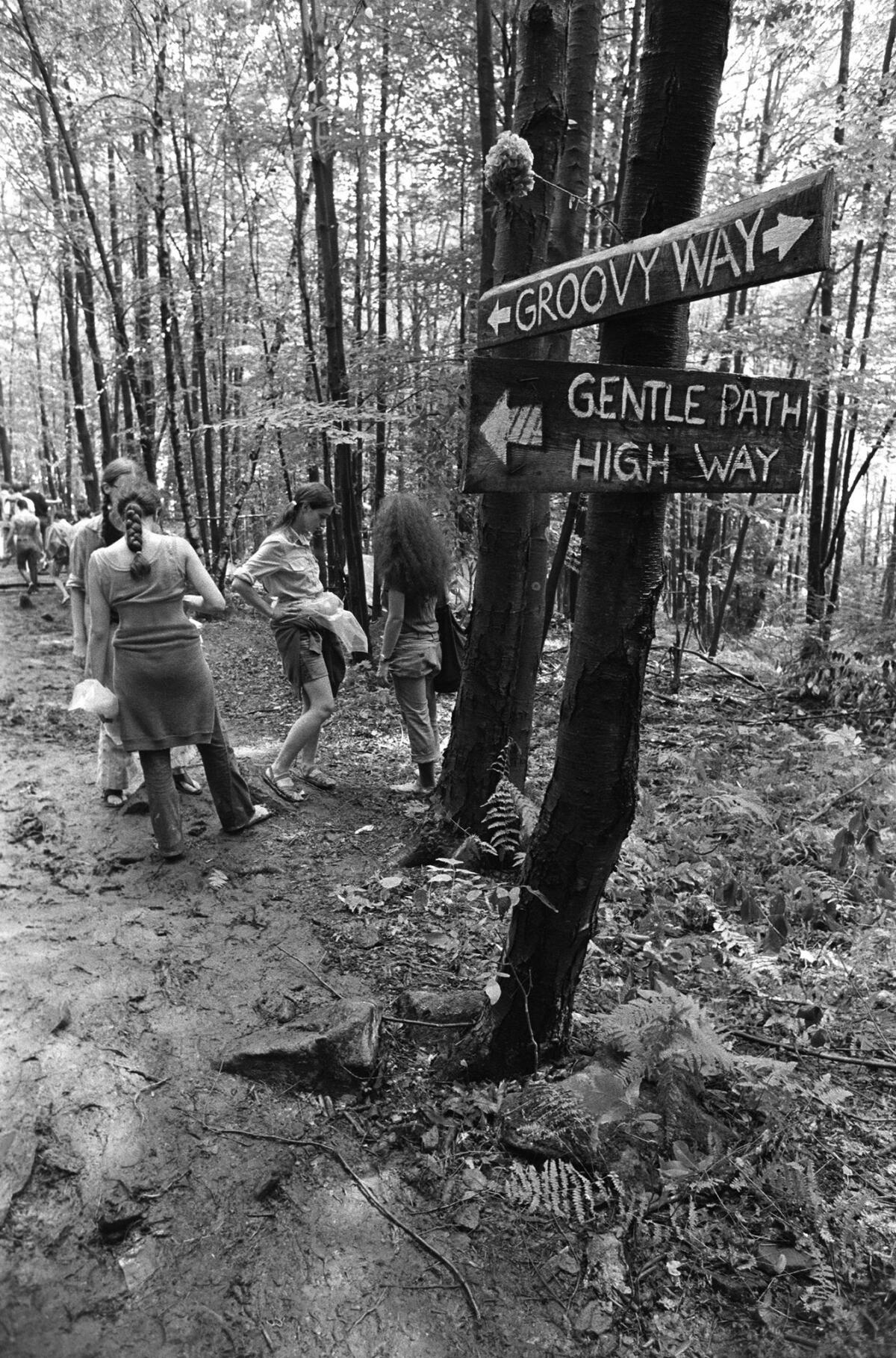 Woodstock festival in Bethel, N.Y., 1969 (Baron Wolman / Iconic Images)