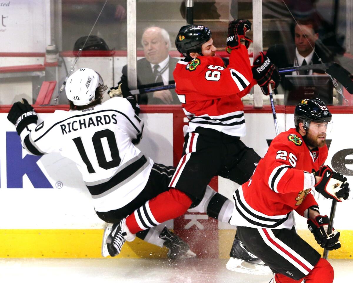 Mike Richards, Andrew Shaw