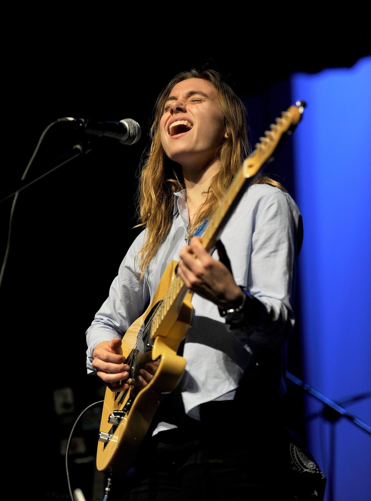 Julien Baker performs at the Memphis Chapter Grammy Membership Celebration at Halloran Centre at the Orpheum on June 19, 2017.