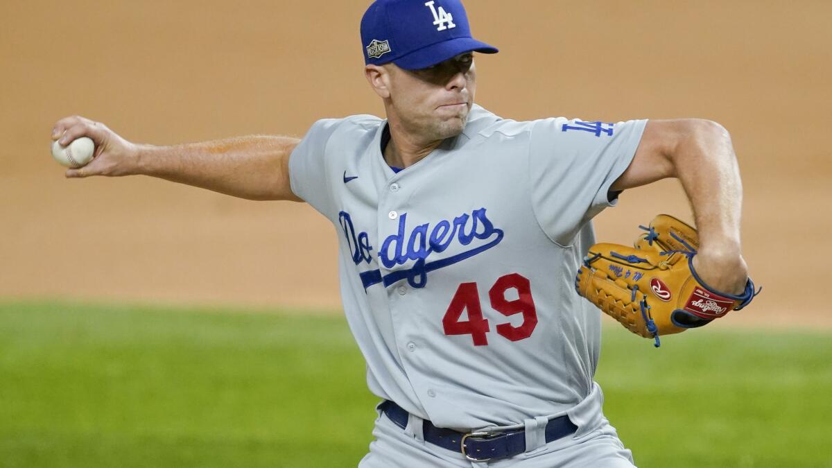 Reliever Blake Treinen and Dodgers Reach 1-Year Deal, AP Source