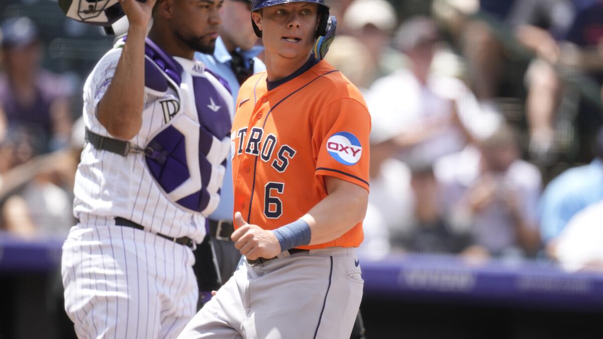 Urquidy, Astros to take on Gomber, Rockies at Coors Field - Sentinel  Colorado