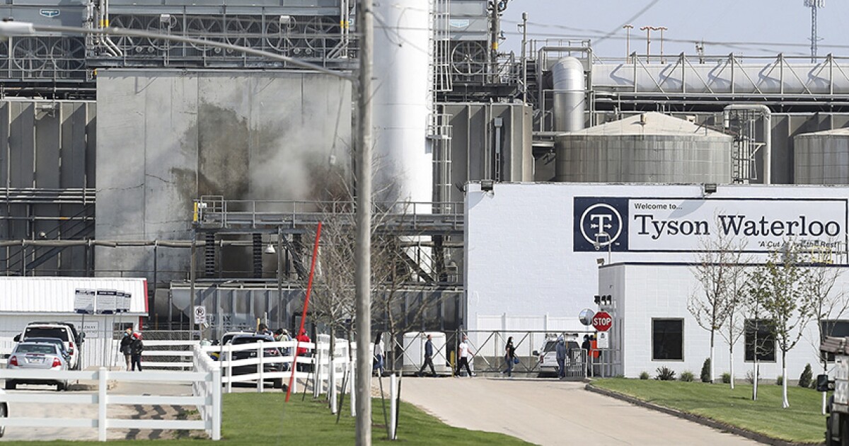Tyson Foods fires 7 managers accused of betting on employee COVID-19 infections at Iowa plant Tyson Foods fires 7 managers accused of betting on employee COVID-19 infections at Iowa plant