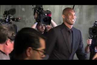 Watch: Kobe Bryant arrives at Staples Center for final game of his career
