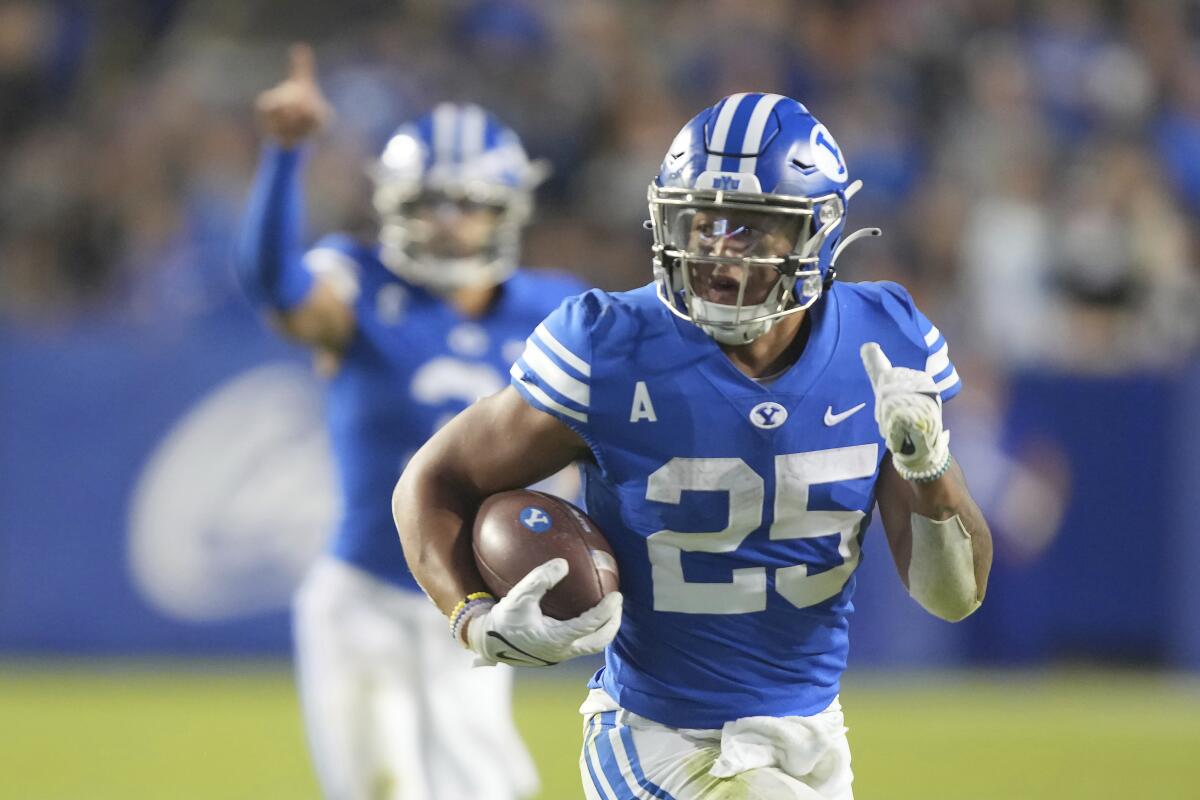 Former BYU RB Runs For 10th Touchdown Of NFL Season