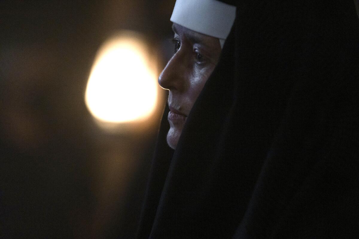 A cruel nun (Jennifer Ehle) thinks thoughts that are probably not nice on "1923."
