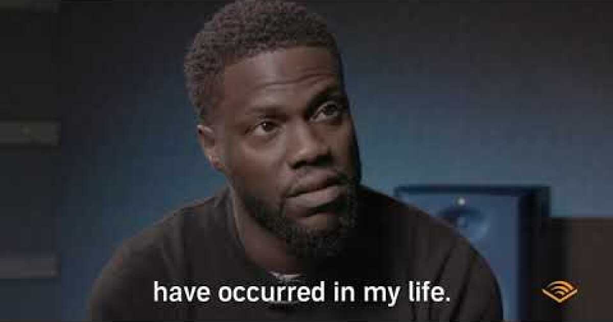 Exclusive (and serious!) Kevin Hart video about his audiobook, &lsquo;I Can&rsquo;t