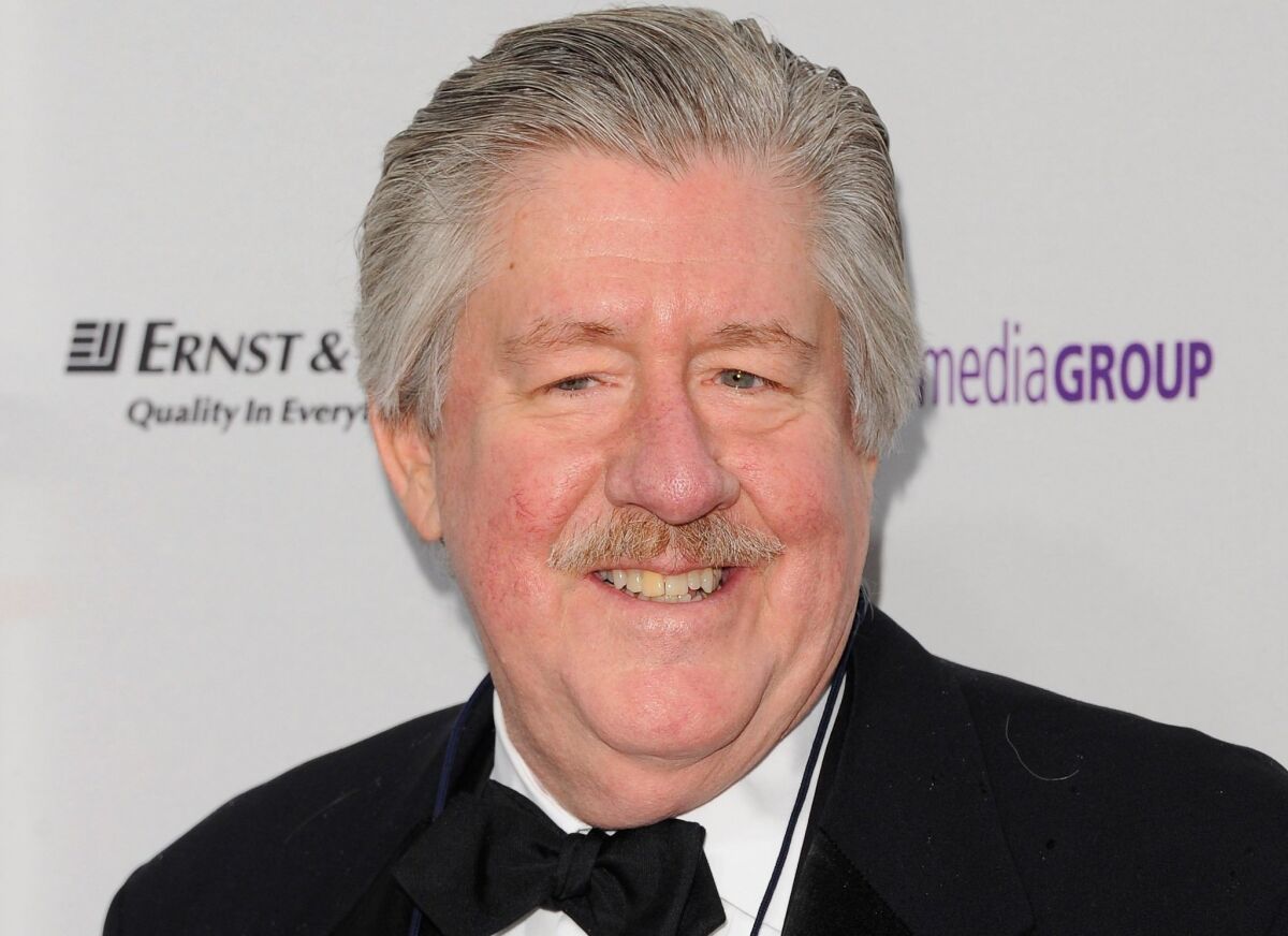 Actor Edward Herrmann attends the Emmy Awards in New York in 2011.