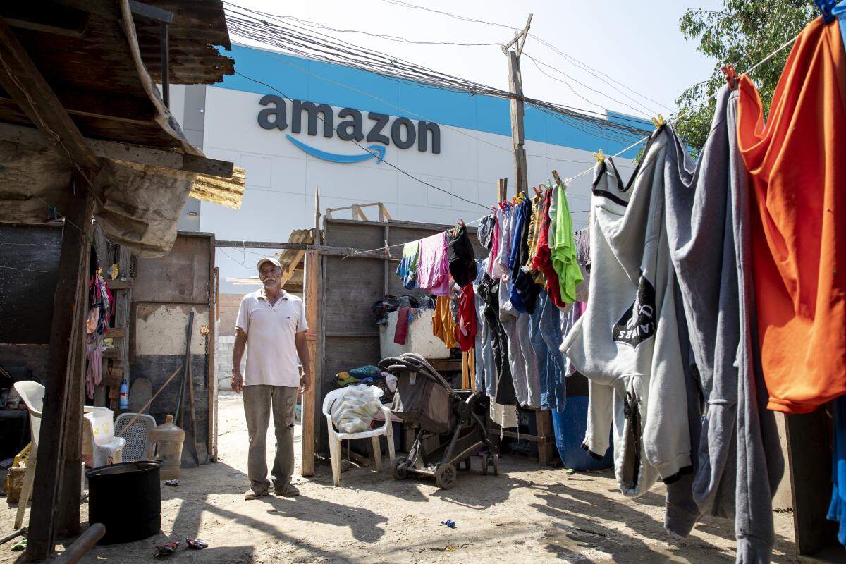  Pedro Arana Mesa, 67, stands in a place he has called home for more than 35 years