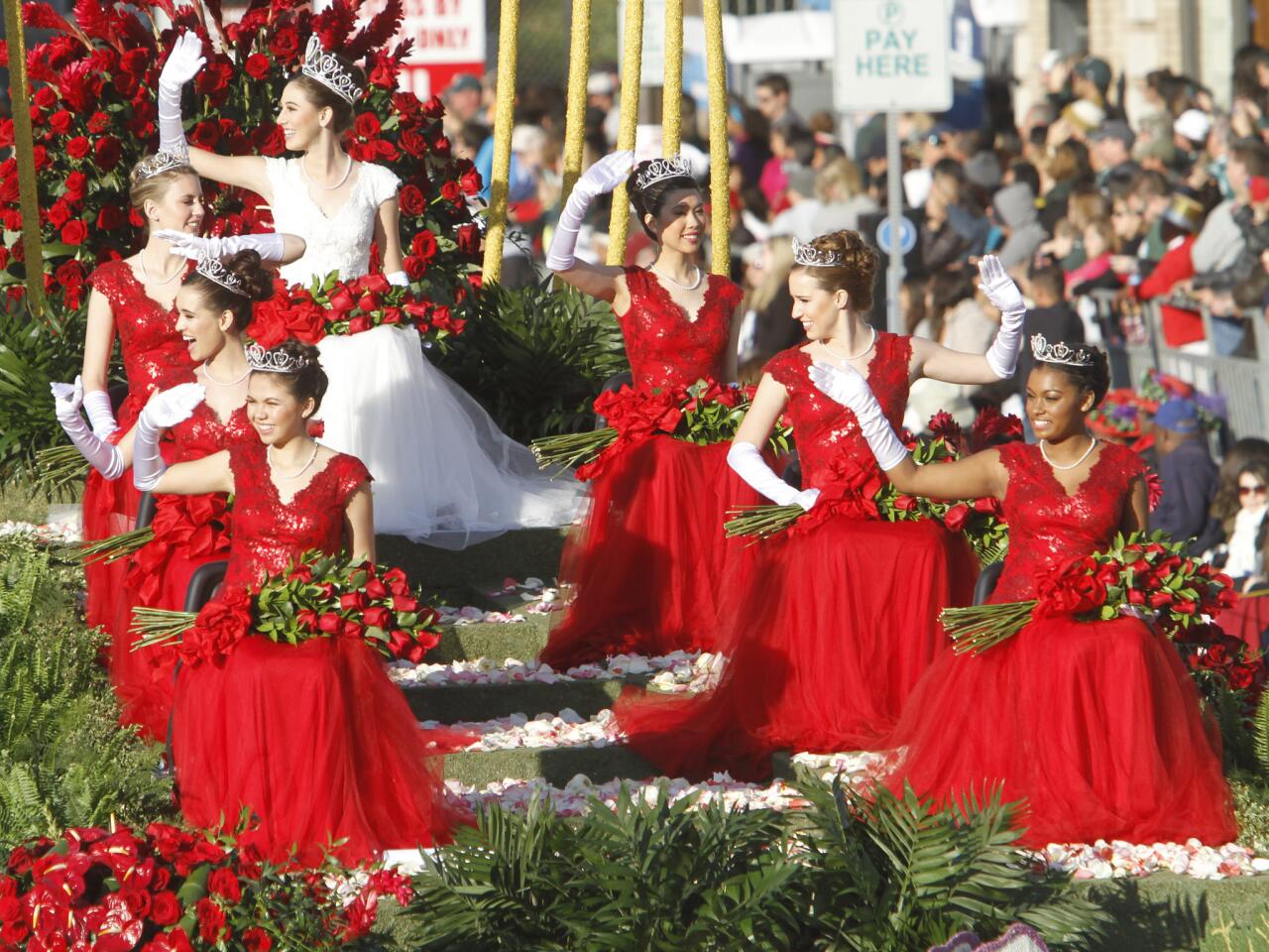 The Royal Court at the 2014 Rose Parade