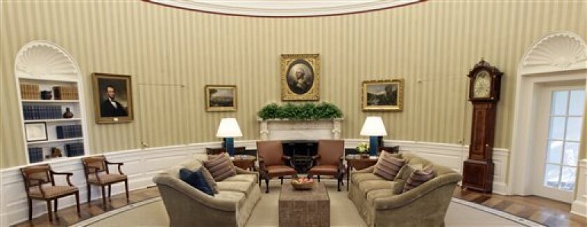 Oval Office Makeover Has Comfy More Modern Feel The San
