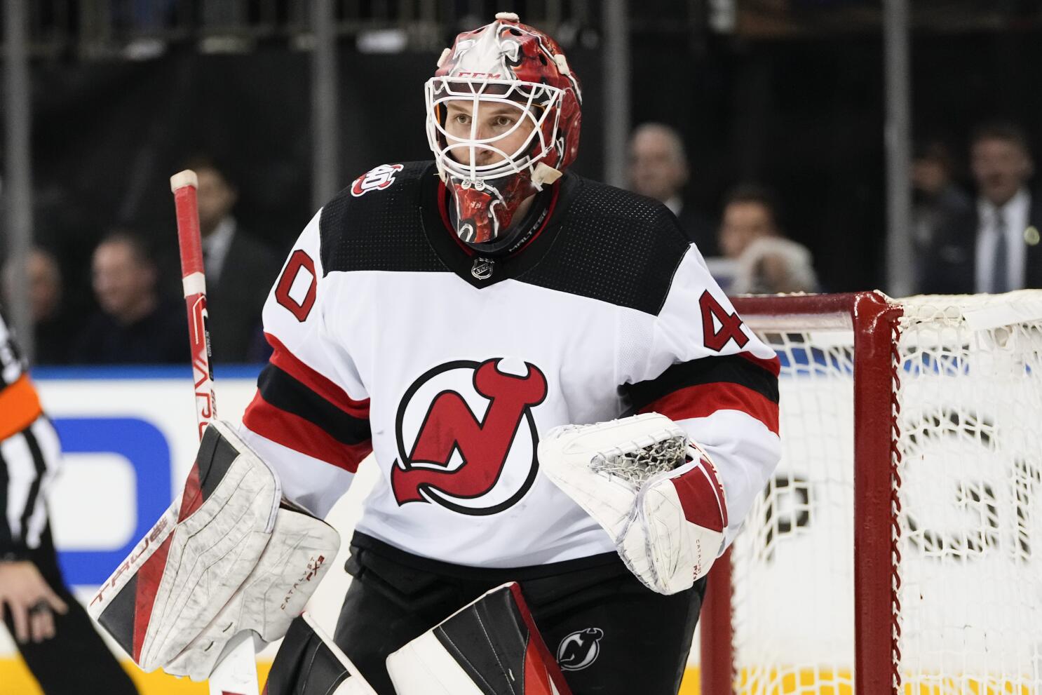 New Jersey Devils sign Swiss goalie Akira Schmid to three-year, entry-level  deal 