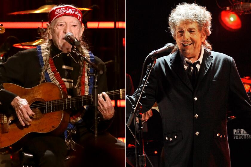 Willie Nelson and Bob Dylan