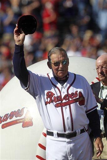 Braves honor Chipper Jones in pregame ceremony - The San Diego Union-Tribune