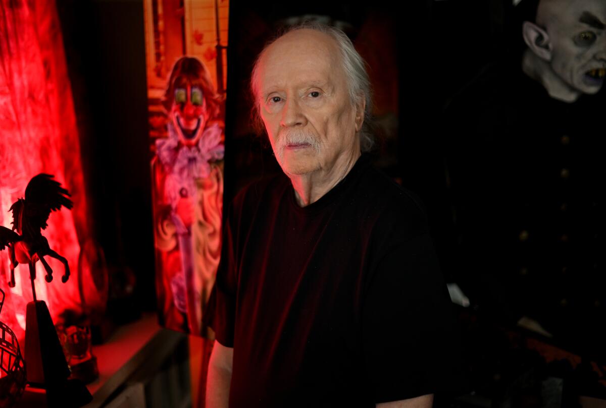 Horror icon and filmmaker John Carpenter