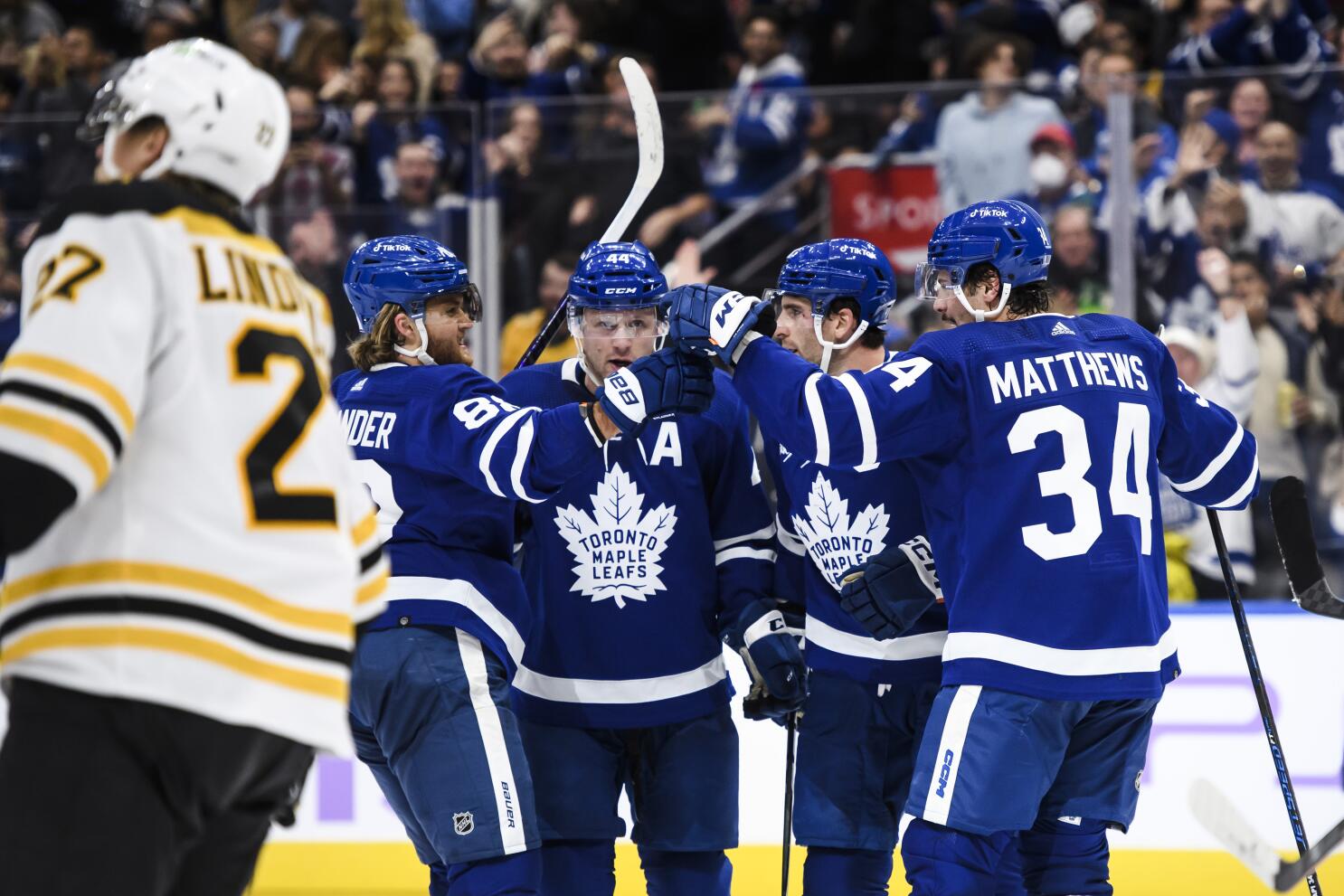 Toronto Maple Leafs star Auston Matthews makes long-awaited