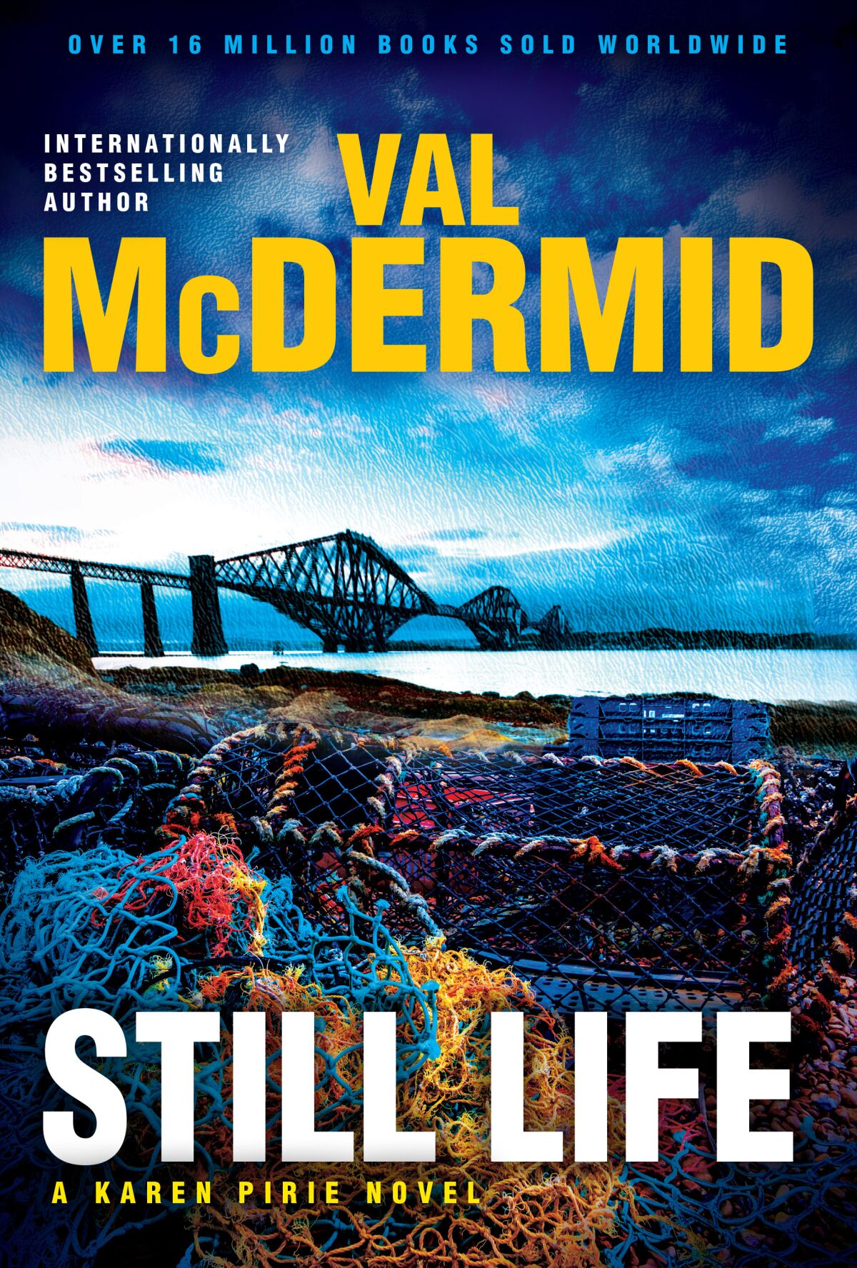 Bok jacket for "Still Life" by Val Mc Dermid.