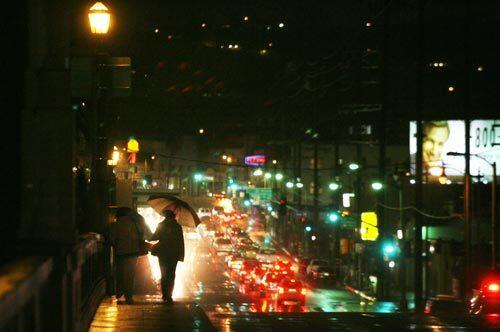 Bridges -- Spring St. Bridge At Night