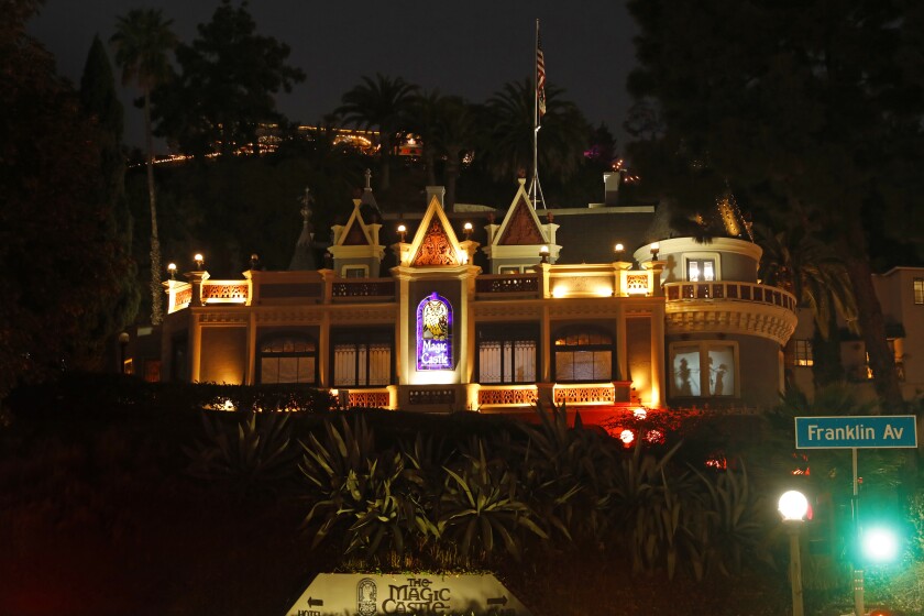 The Magic Castle in Hollywood