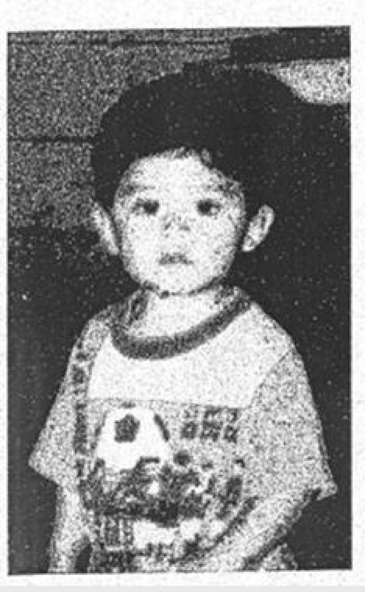 Steve Hernandez, in an undated photo -- the only photo his mother had of him since he was abducted. (Handout)