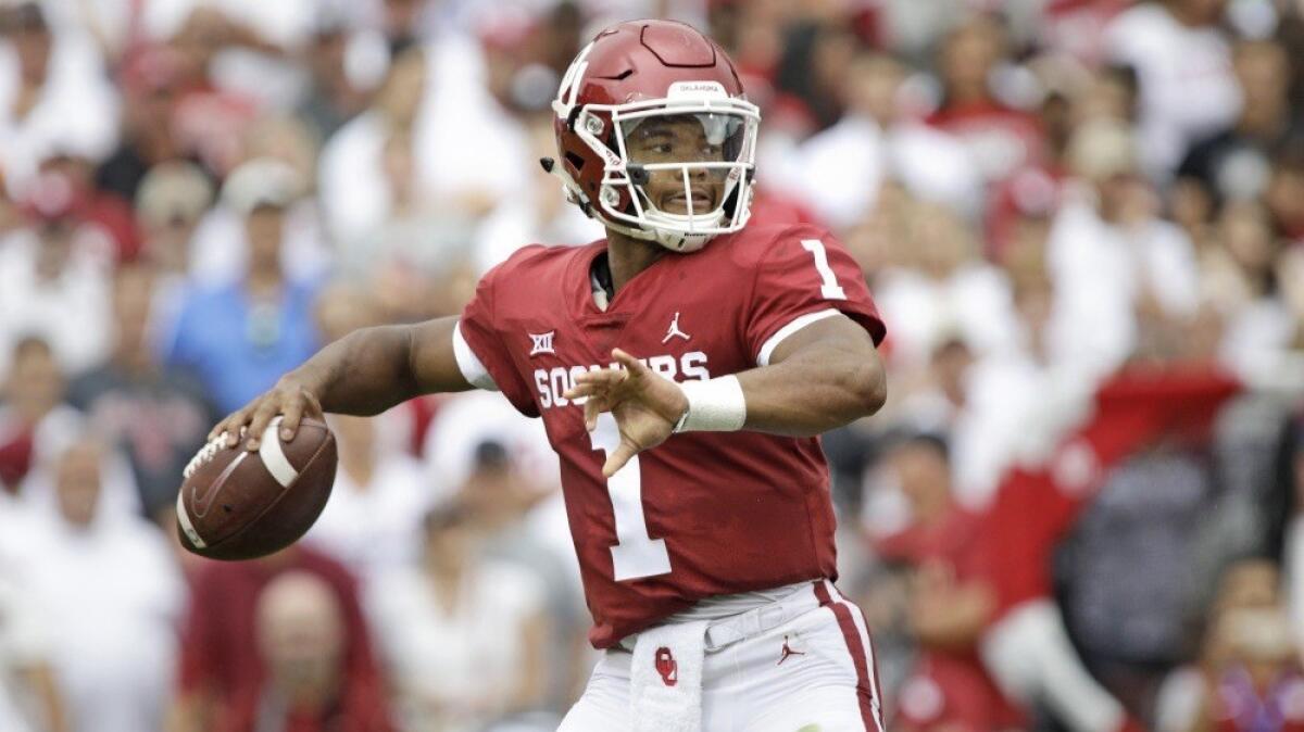 Kyler Murray goes No. 1 in first round of NFL draft dominated by  quarterbacks, defensive linemen - The Washington Post