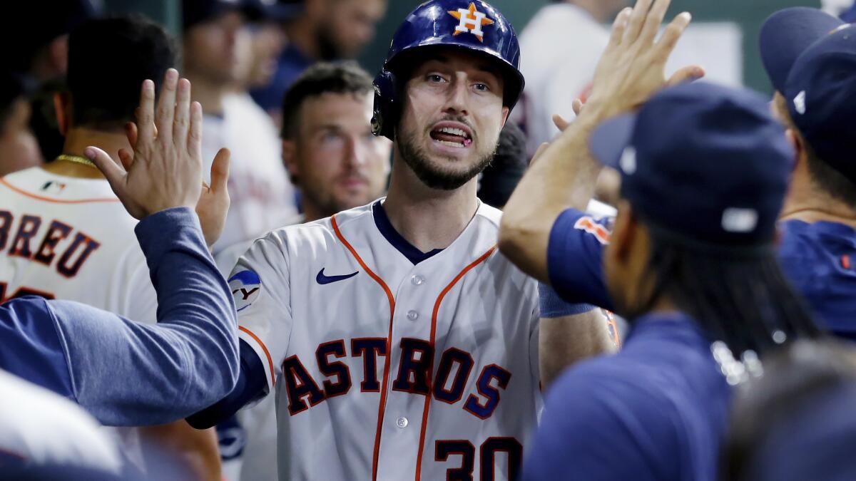 McCormick, Tucker, Peña all homer as Astros down Tigers 8-2