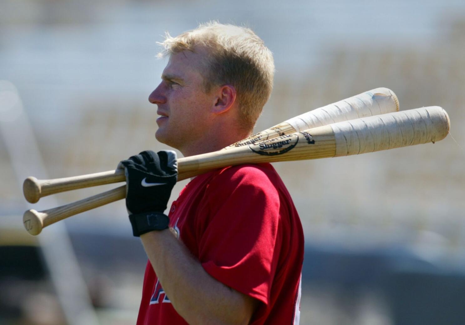 David Eckstein arrives at Angels' camp