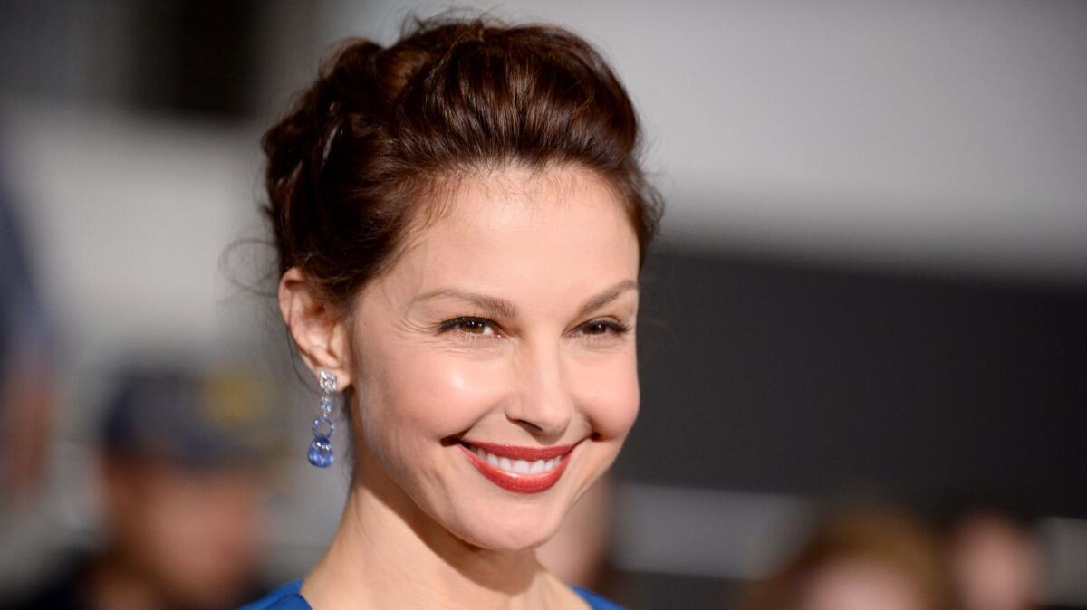 Ashley Judd at the world premiere of "Divergent" at the Westwood Regency Village Theater in Los Angeles.
