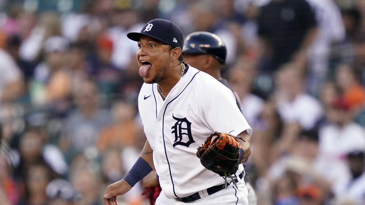 Cabrera hits double to lift Tigers - The San Diego Union-Tribune