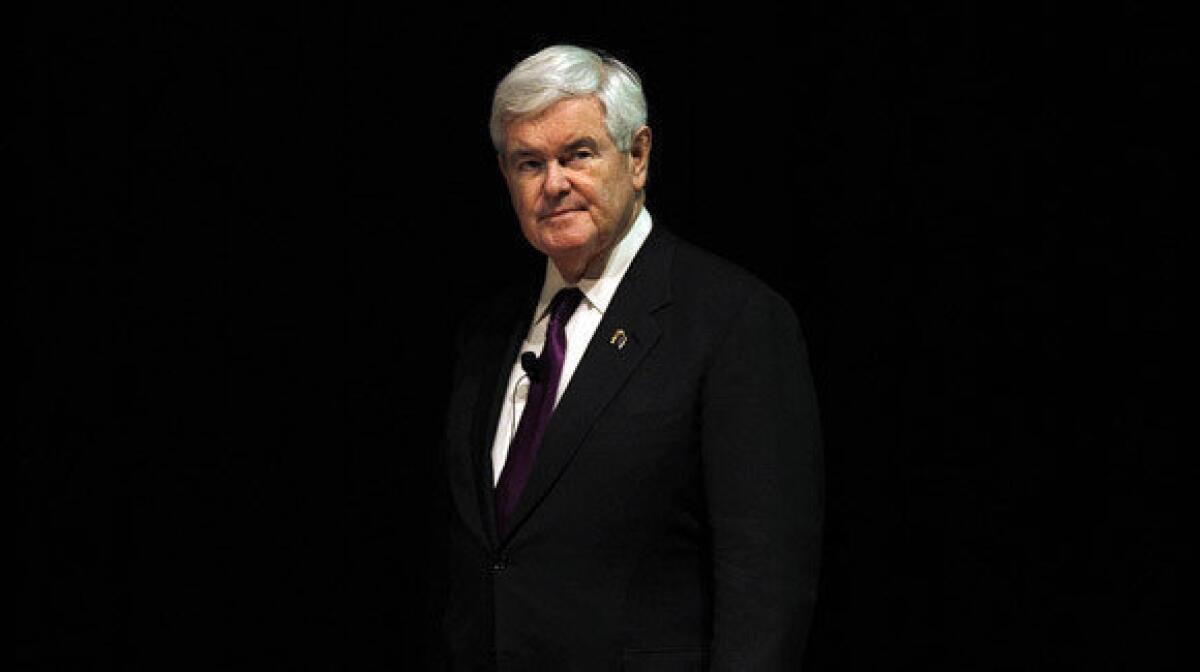 Newt Gingrich begins his Wisconsin campaign with an appearance at Marquette University.