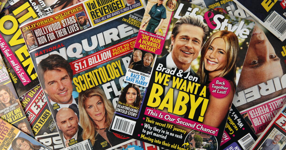 Label Tabloid National Enquirer film makes us wonder: How do tabloids survive? - Los ...