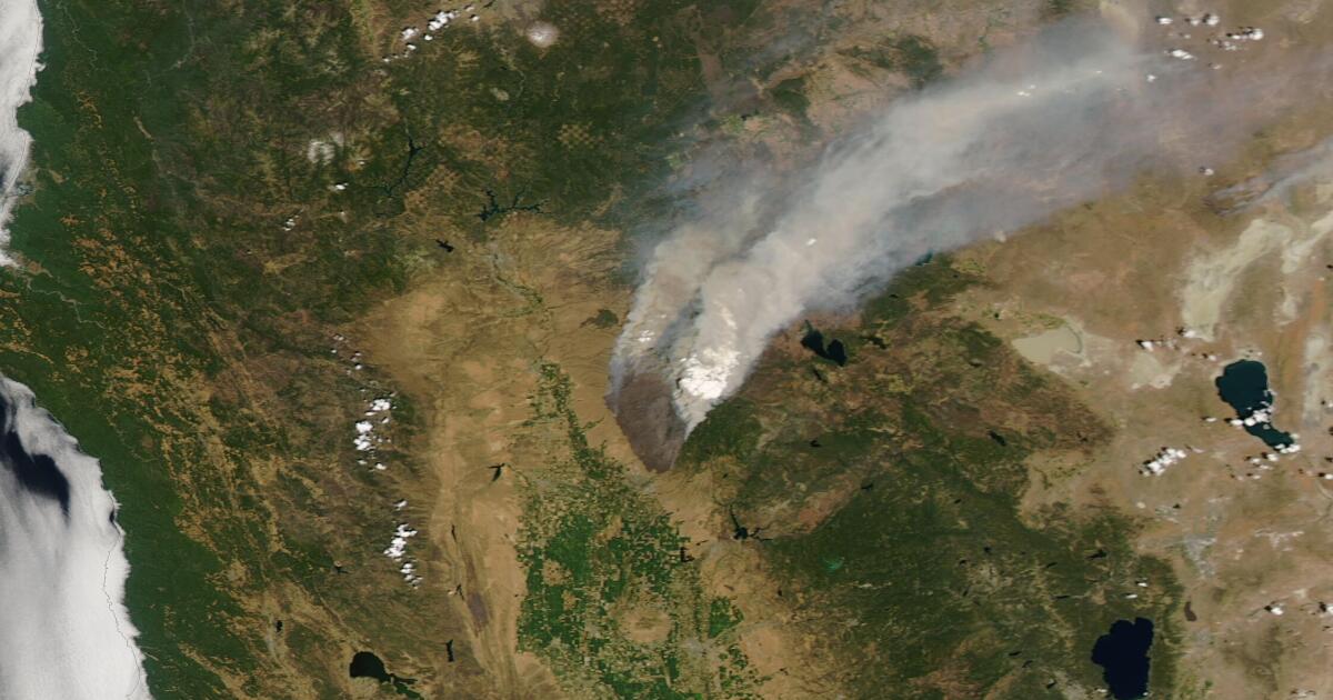 Park hearth seen from house: Earlier than and after wildfire swept by means of