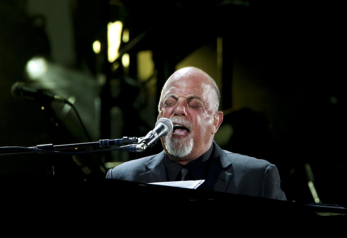 Billy Joel at the Hollywood Bowl in 2014.