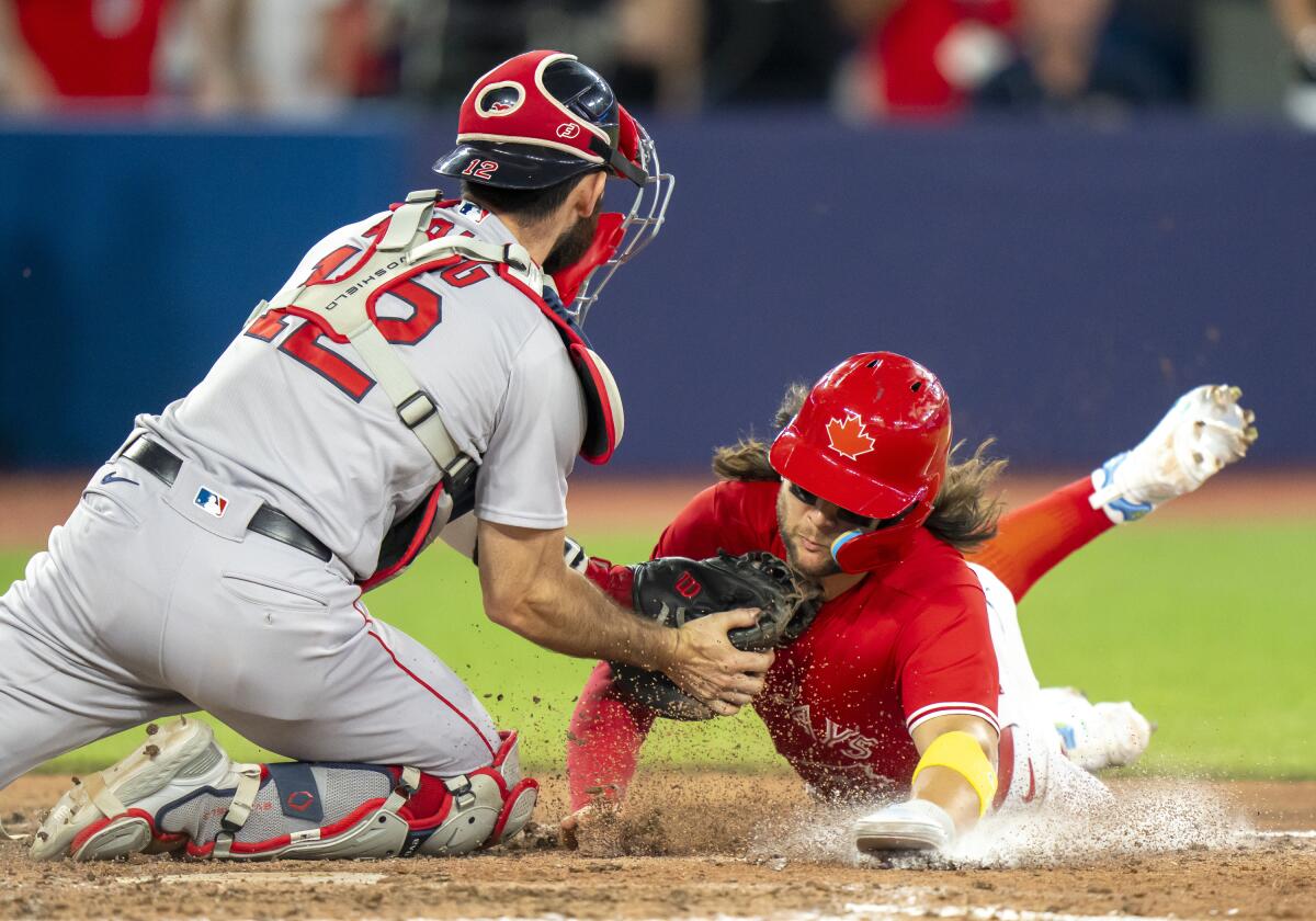 Devers hits 20th home run and Red Sox beat Blue Jays 7-6 to spoil Canada  Day celebrations - The San Diego Union-Tribune