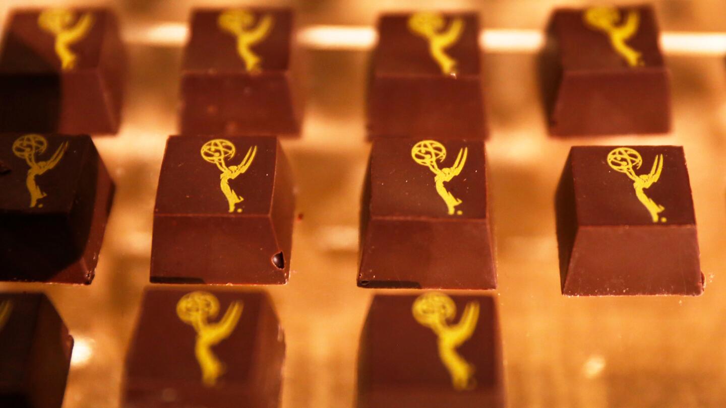Chocolates by chocolatier Phillip Ashley at the Emmy Awards Governors Ball preview.