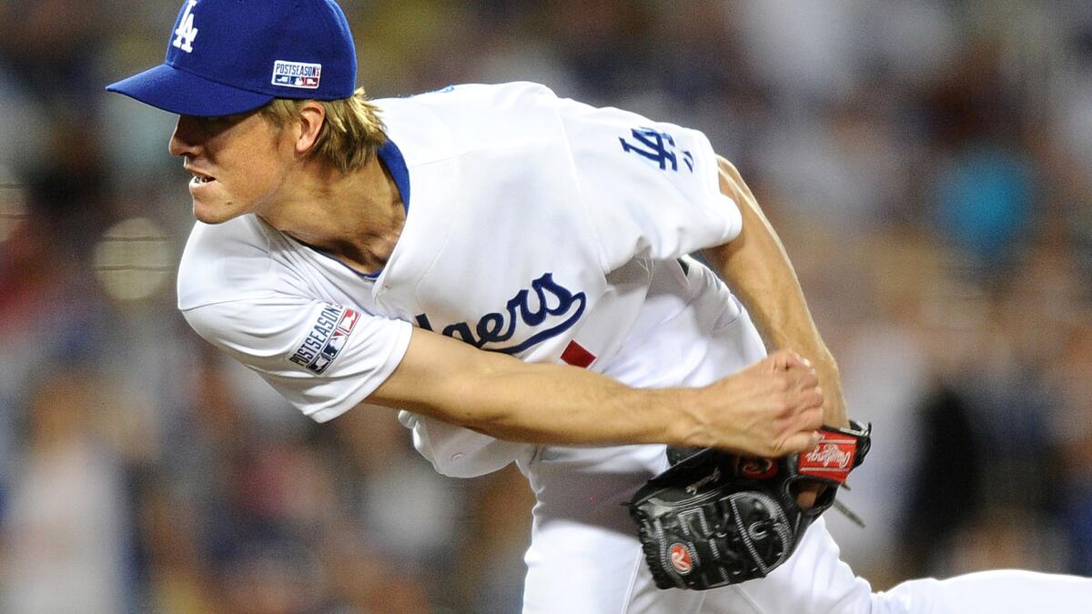 Daily Dodger in Review: No small feat, Zack Greinke delivers as expected -  Los Angeles Times