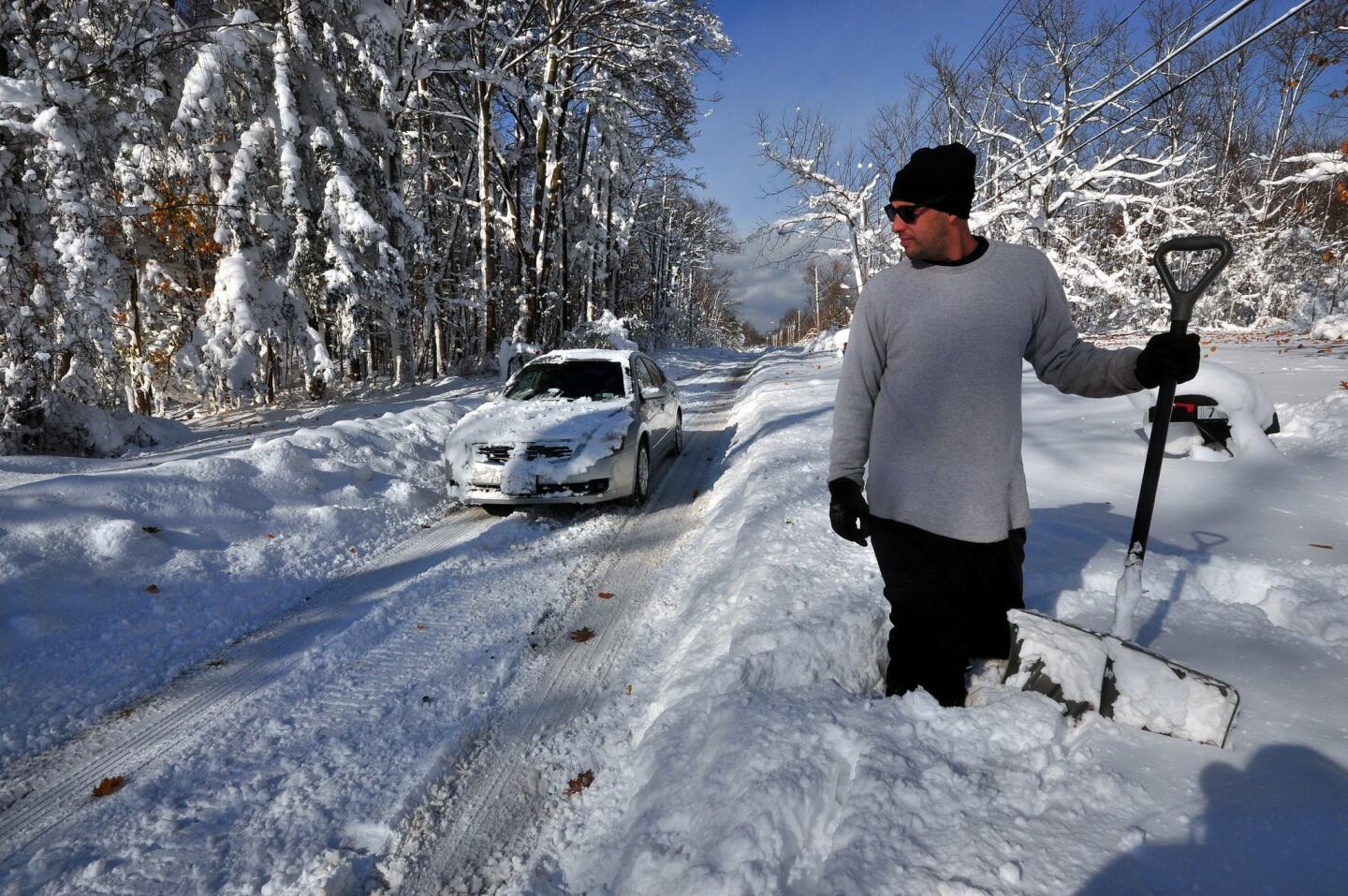 Snowstorm in the East