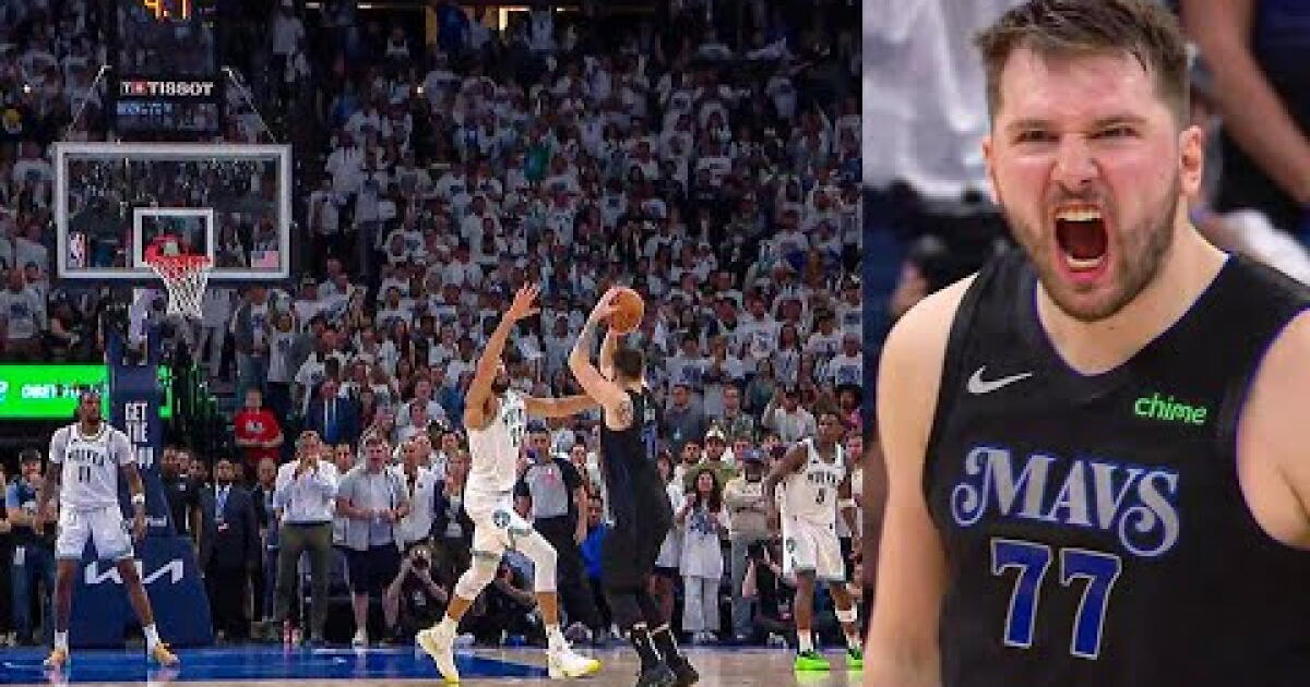 Luka Doncic's winning shot in Western Conference finals - Los Angeles Times