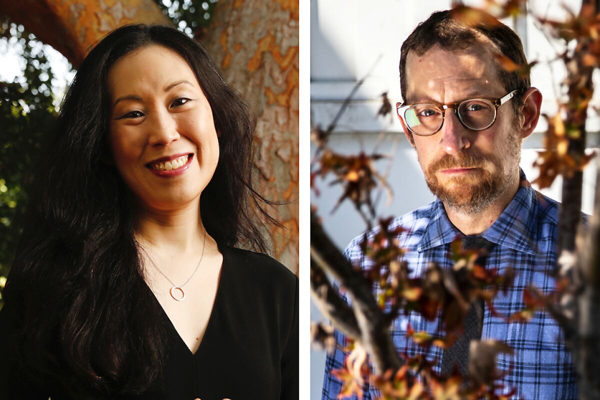 "The Walking Dead" showrunner Angela Kang and chief content officer of "The Walking Dead" franchise Scott Gimple.